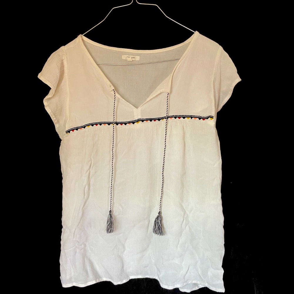 Maurices BoHo White Tee